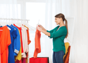 Organizing one's wardrobe