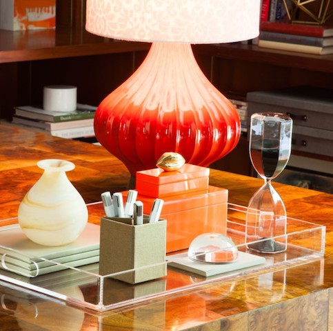 pink-orange-glass-table-lamp